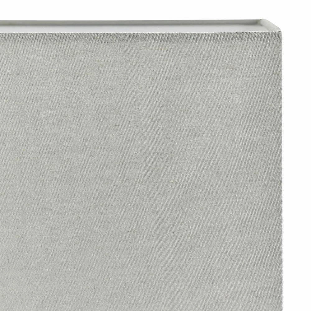 Endon Rectangular 1 Light Lamp Shade Cool Grey 16 inch