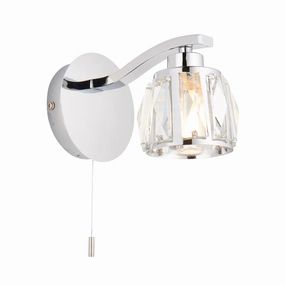 Endon Ria Chrome Finish Bathroom Wall Light vintage desk lamp