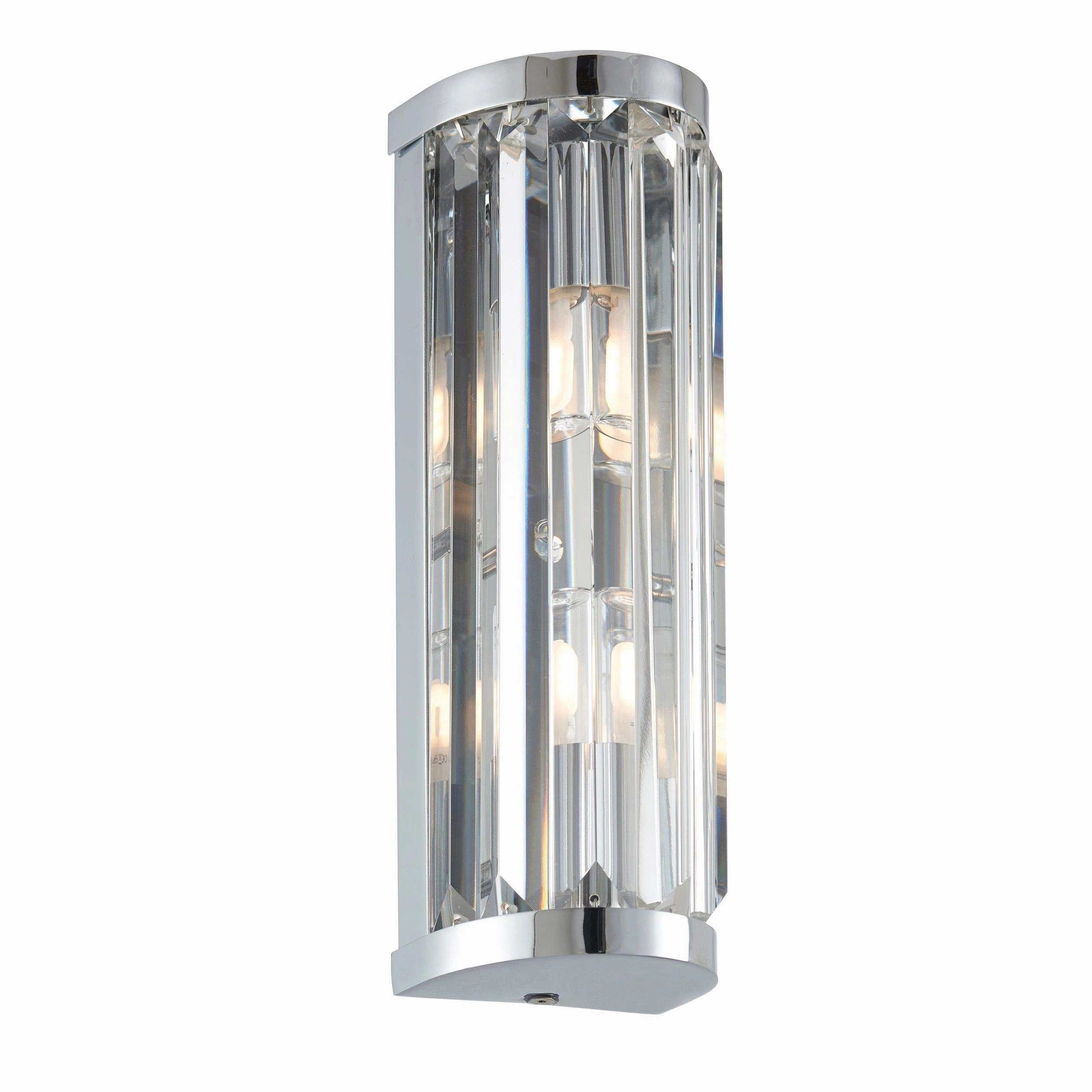 Endon Shimmer Chrome Finish Bathroom Wall Light vintage desk lamp