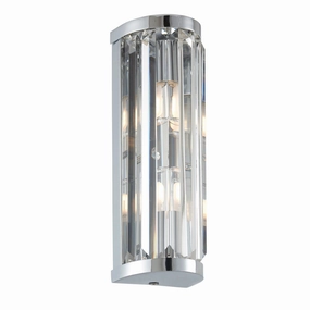 Endon Shimmer Chrome Finish Bathroom Wall Light vintage desk lamp