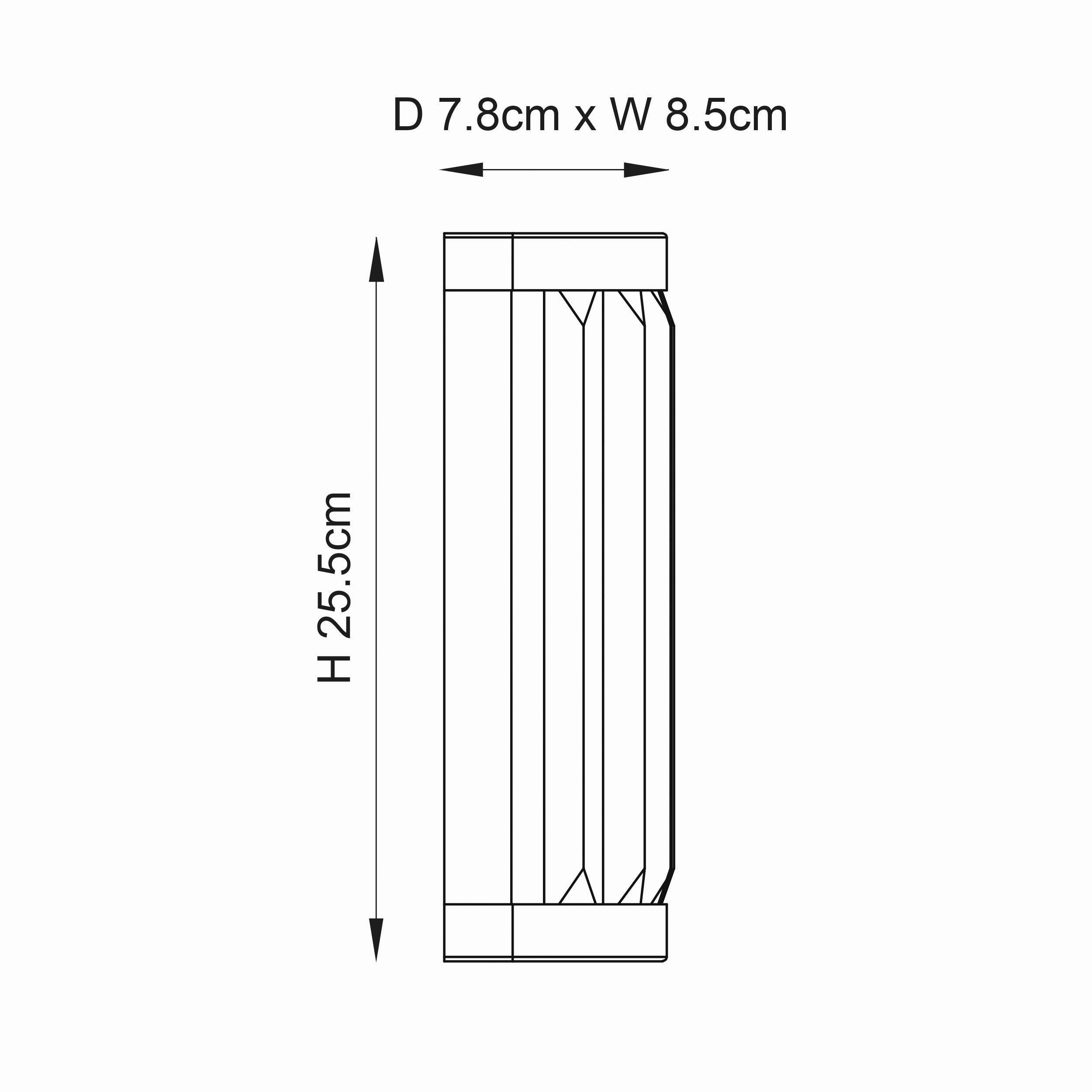 Endon Shimmer Chrome Finish Bathroom Wall Light