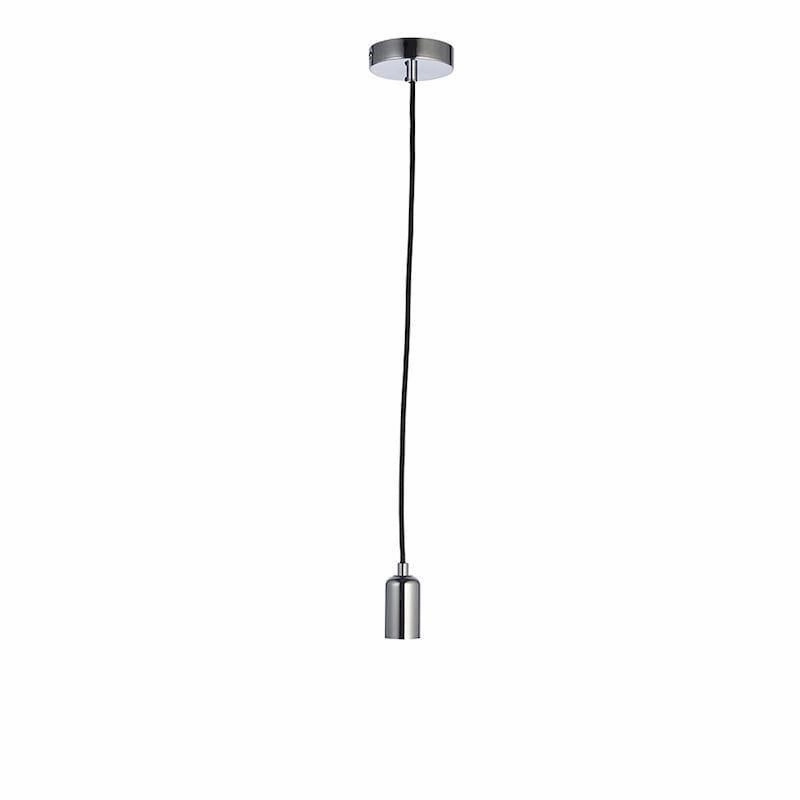 Endon Studio 1 Light Chrome Ceiling Pendant Light sleek LED ceiling lamp