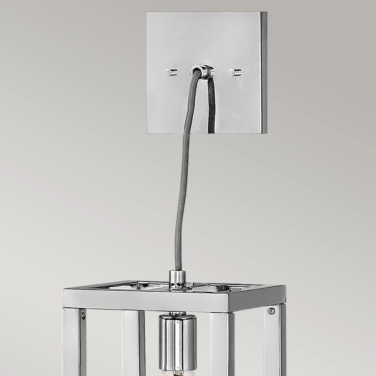 Ensemble 1 Light Polished Nickel Ceiling Pendant Light