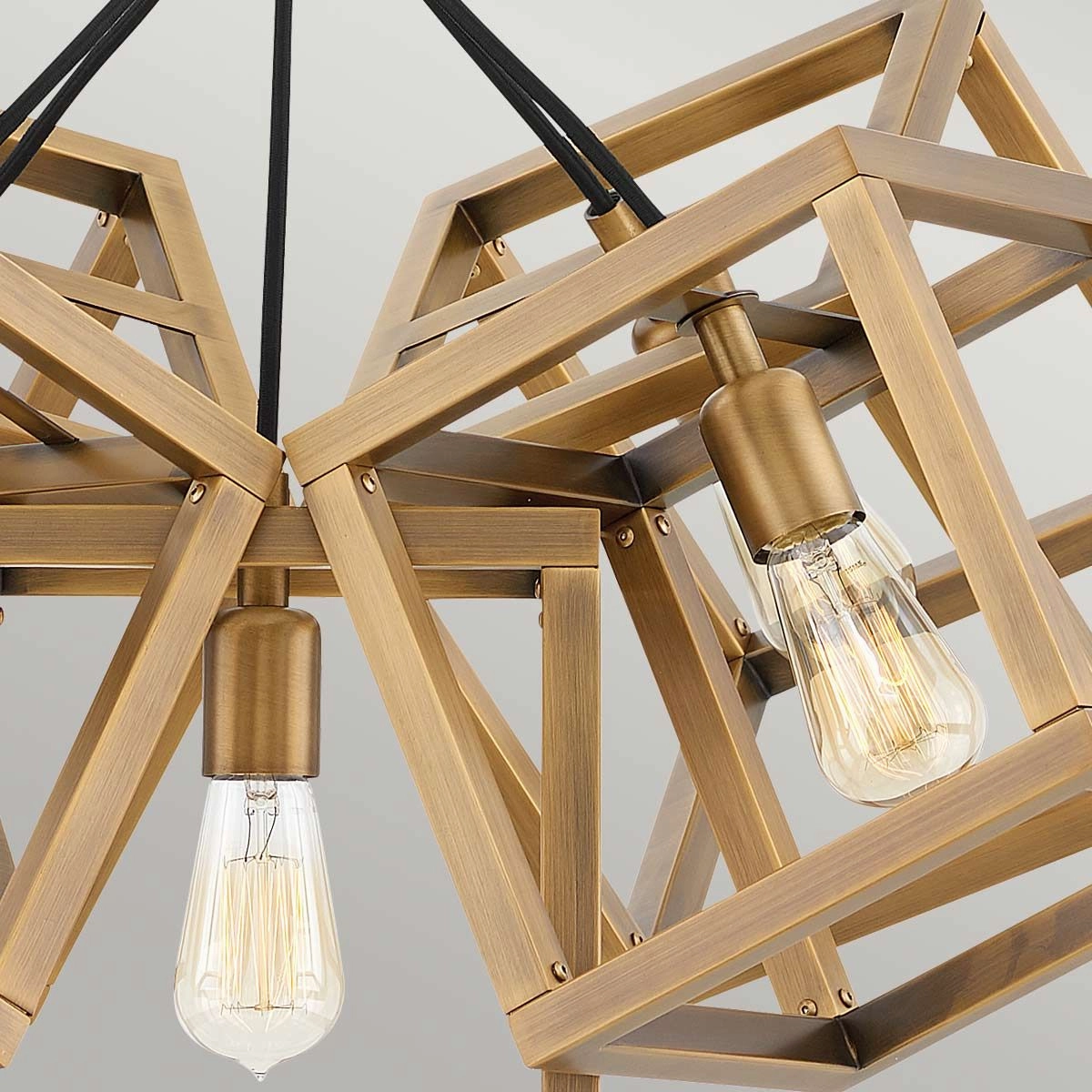 Ensemble 5 Light Brushed Bronze Ceiling Pendant Light