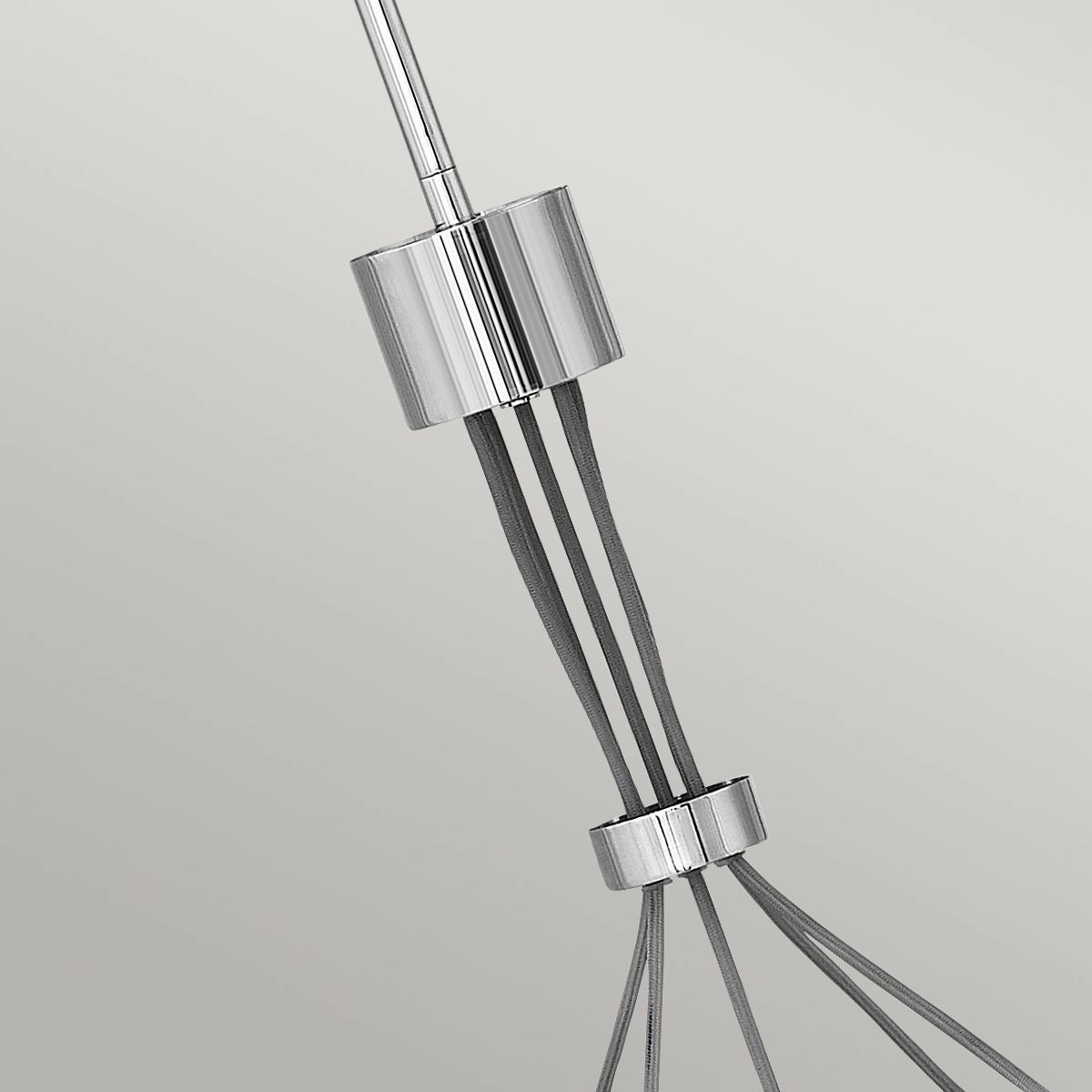 Ensemble 5 Light Polished Nickel Ceiling Pendant Light