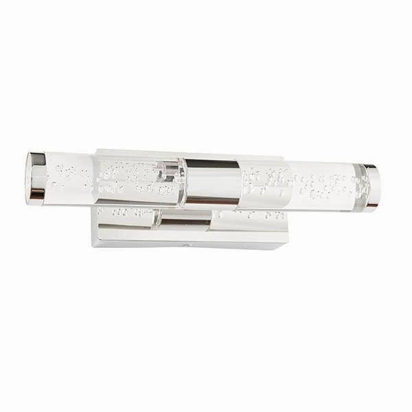 Essence 2 Light LED Chrome & Acrylic Bathroom Wall Light