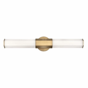 Facet Duel LED Brass Bathroom Wall Light vintage desk lamp