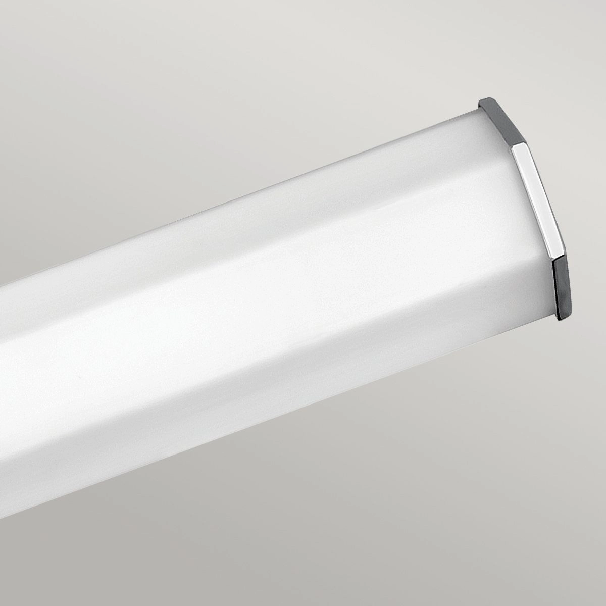 Facet Duel LED Polished Chrome Bathroom Wall Light