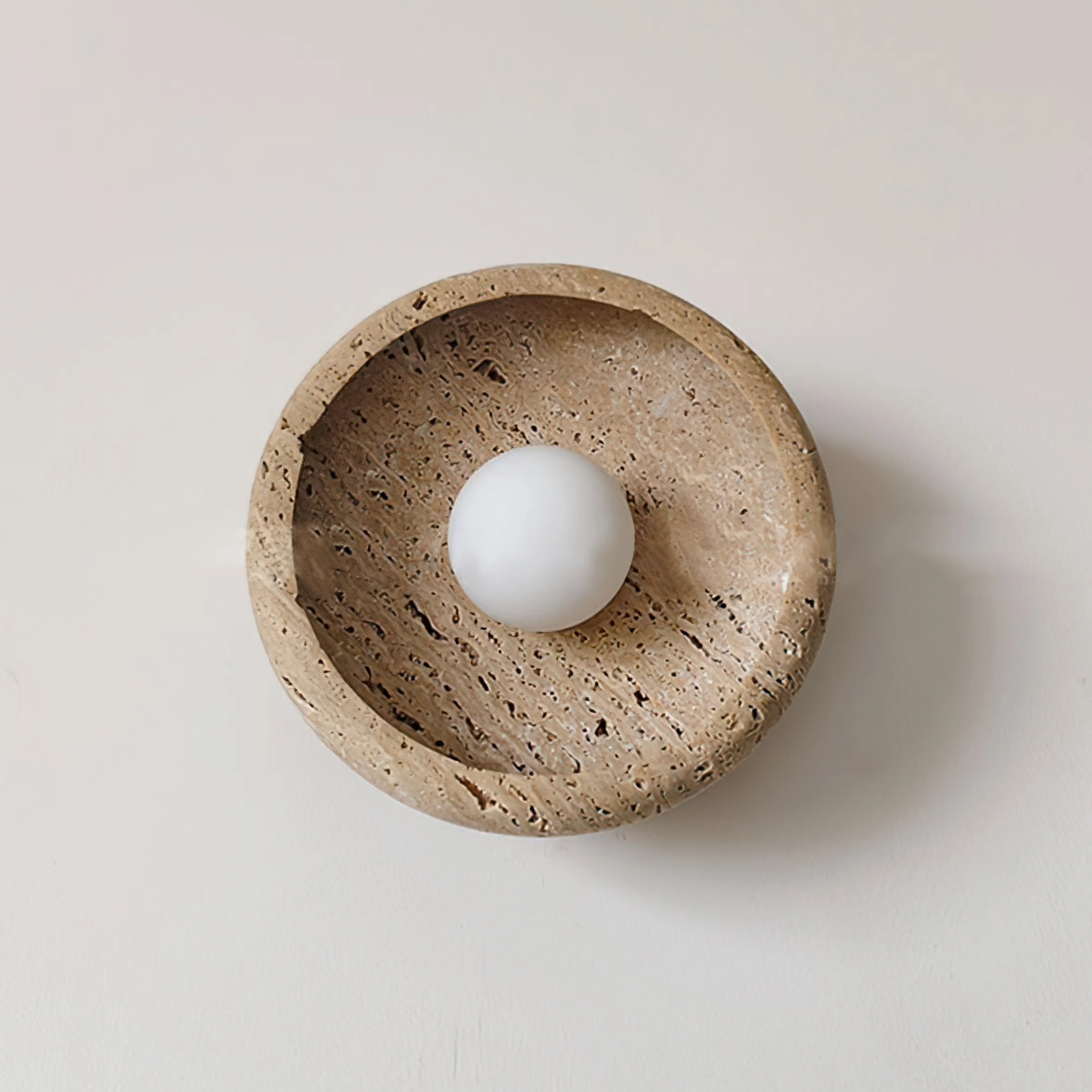 Faro Travertine Wall Lamp