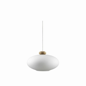 Fdb M?bler U3 Hiti Pendant Opal Glass, Natural/White decorative indoor light