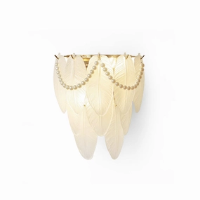 Feather Pearl Wall Lamp designer outdoor lamp