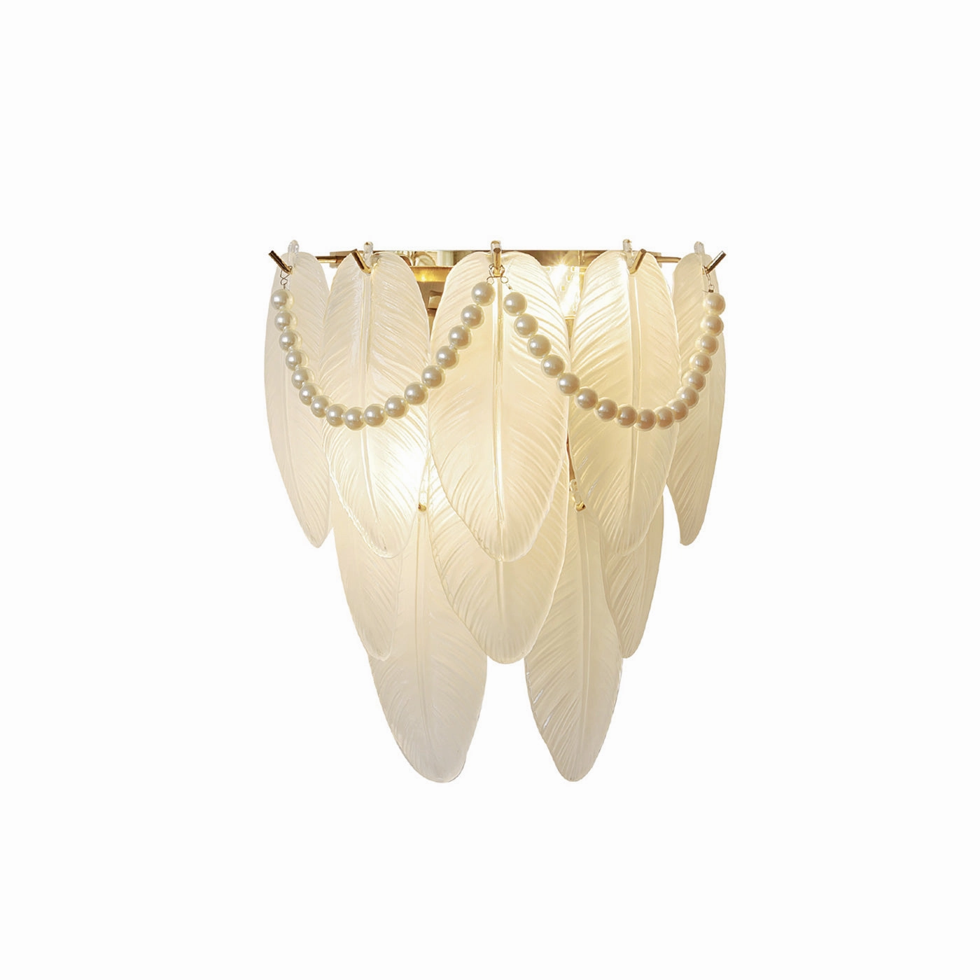 Feather Pearl Wall Lamp
