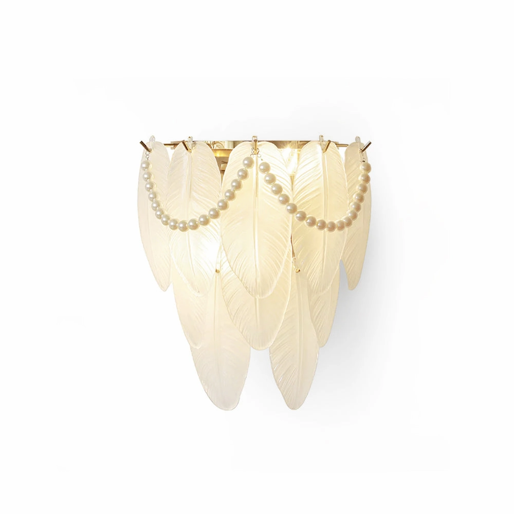 Feather Pearl Wall Lamp designer outdoor lamp
