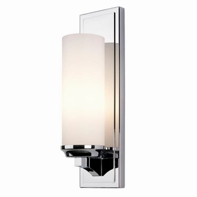 Feiss Amalia 1 Light Large Chrome Bathroom Wall Light vintage desk lamp