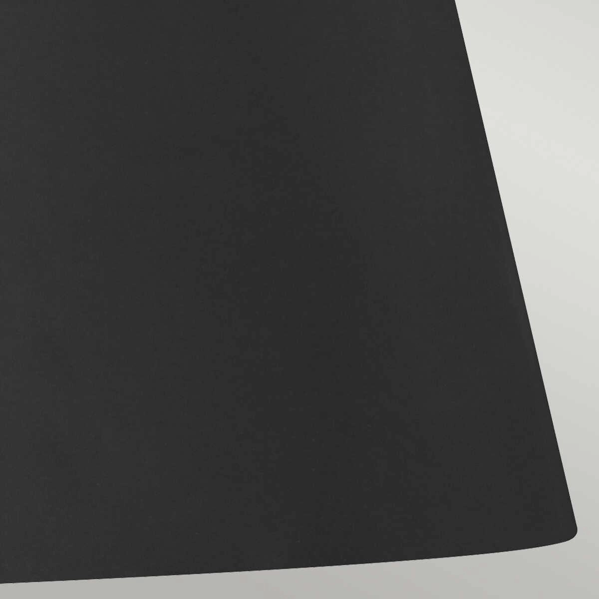 Feiss Asher 3 Light Flush Black Ceiling Light