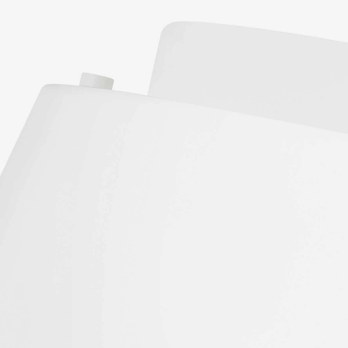Feiss Asher 3 Light Matte White Flush Ceiling Light