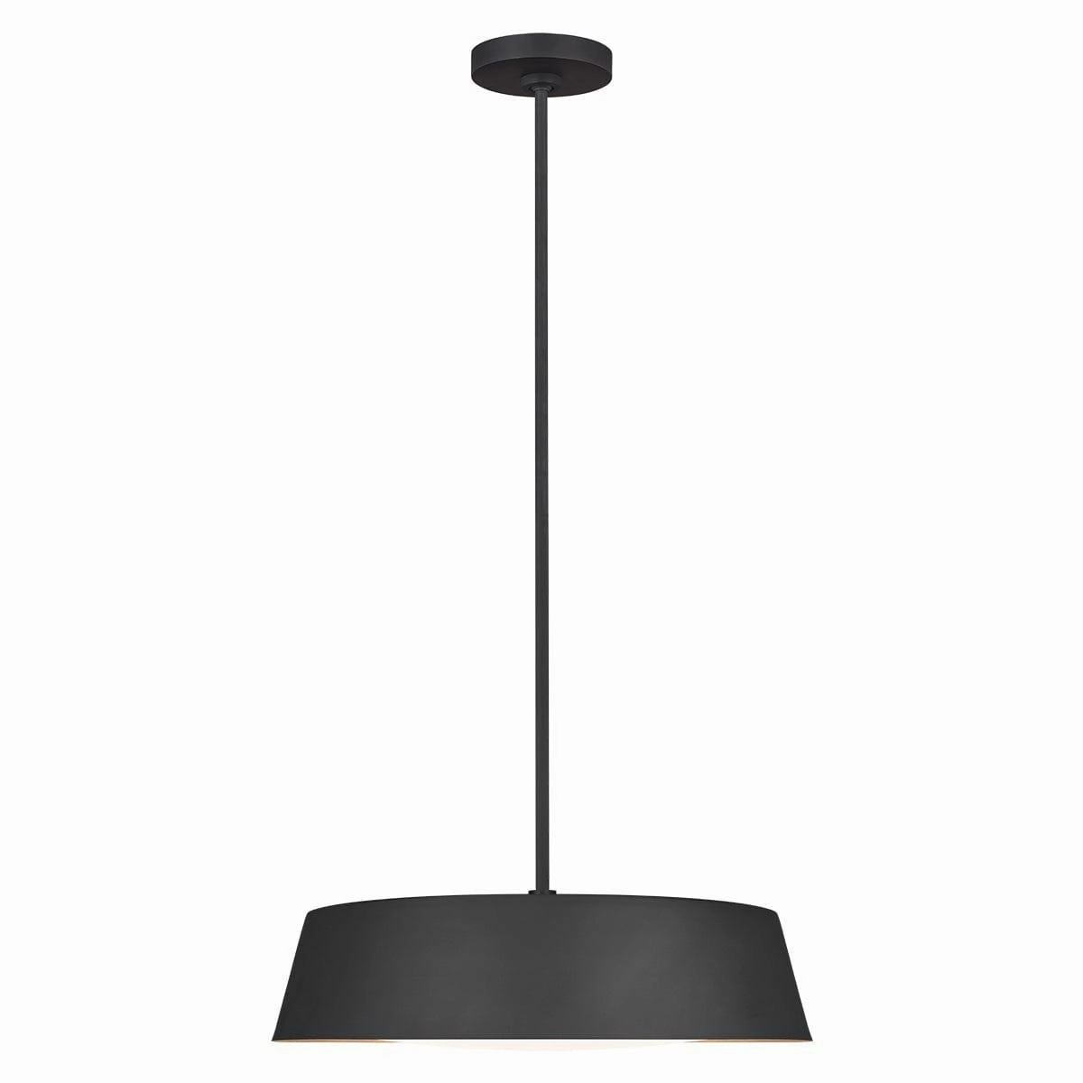 Feiss Asher 5 Light Black Pendant Ceiling Light soft glow ceiling light