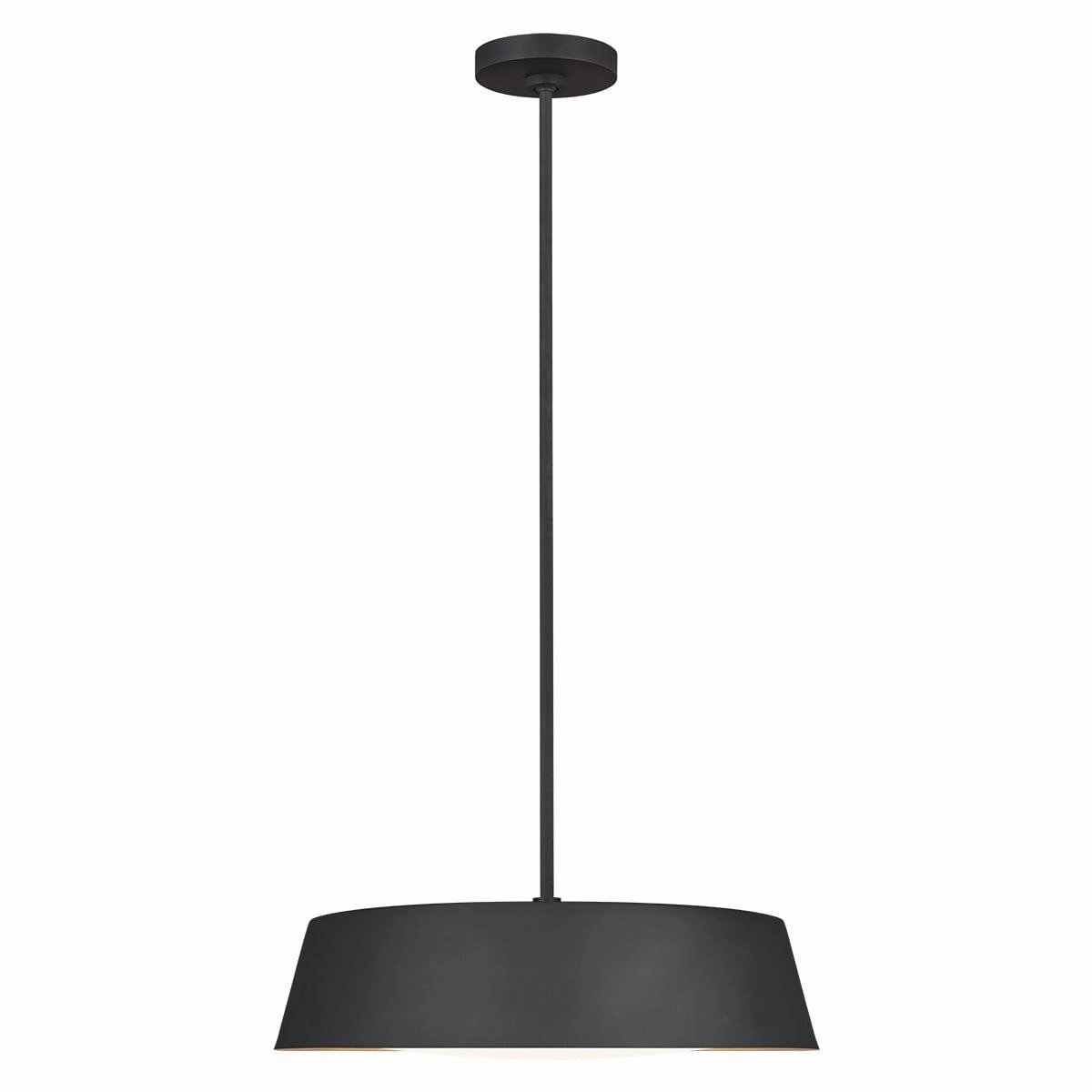 Feiss Asher 5 Light Black Pendant Ceiling Light ambient ceiling fixture
