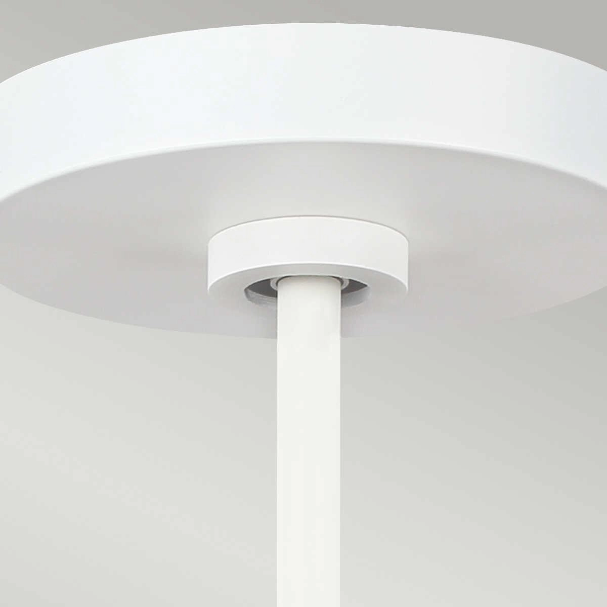 Feiss Asher 5 Light White Pendant Ceiling Light