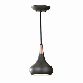 Feiss Beso Mini Dark Bronze Pendant Ceiling Light ambient ceiling fixture