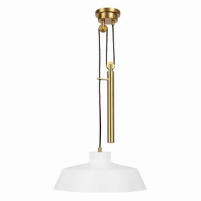 Feiss Candor 1 Light Matte White Pendant Ceiling Light ambient ceiling fixture