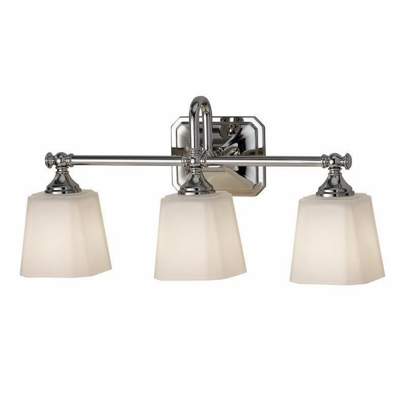 Feiss Concord Chrome 3 Light Bathroom Wall Light vintage desk lamp