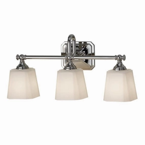 Feiss Concord Chrome 3 Light Bathroom Wall Light vintage desk lamp