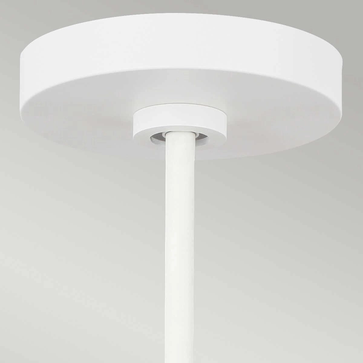 Feiss Darwin 1 Light Matte White Pendant Ceiling Light