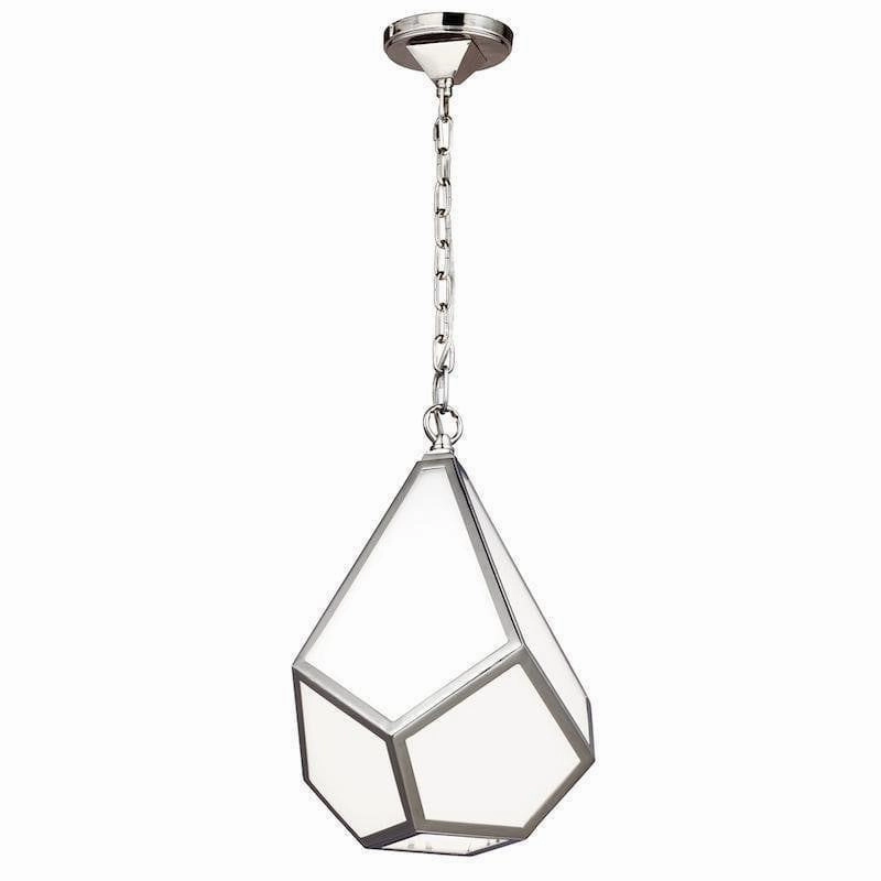 Feiss Diamond Small Pendant Ceiling Light white ceiling lamp