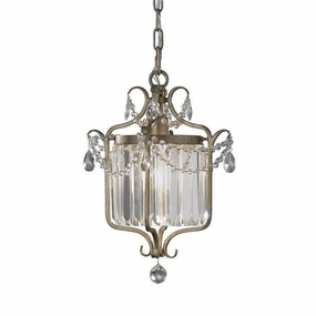 Feiss Gianna Silver 1 Light Ceiling Lantern ambient ceiling fixture