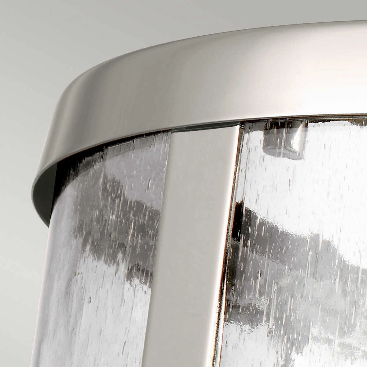 Feiss Harrow Small Ceiling Lantern - 1 Light Nickel