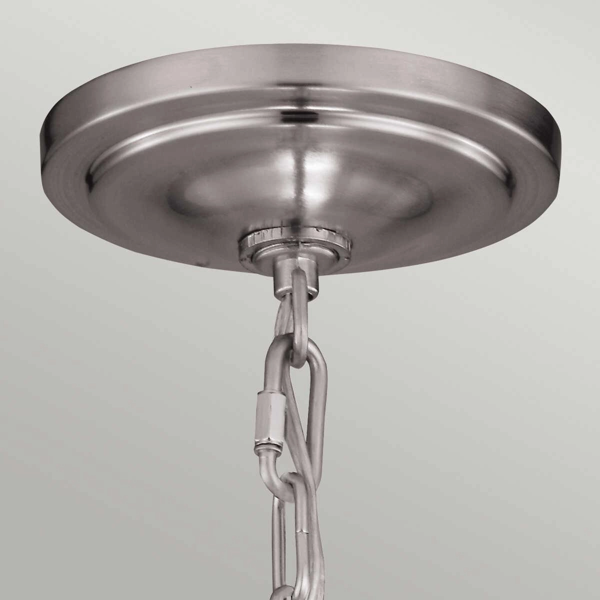 Feiss Hounslow Mini Brushed Steel Pendant Ceiling Light