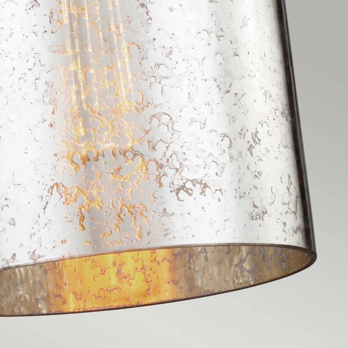 Feiss Hounslow Mini Brushed Steel Pendant Ceiling Light