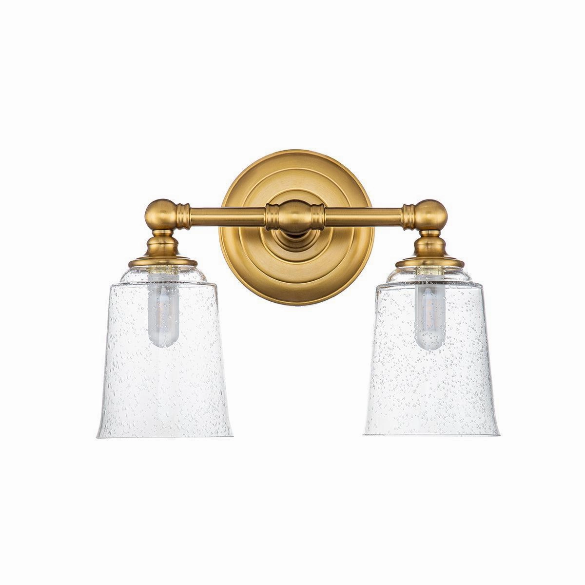 Feiss Huguenot Lake 2 Light Above Mirror Bathroom Light