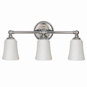 Feiss Huguenot Lake Chrome 3 Light Bathroom Wall Light vintage desk lamp
