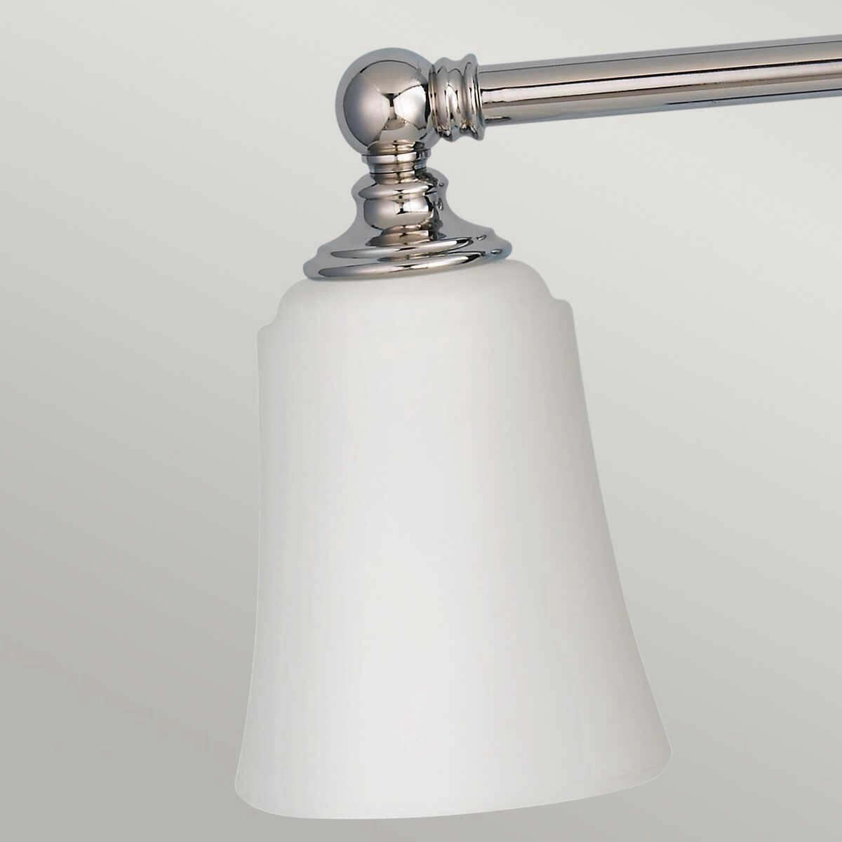 Feiss Huguenot Lake Chrome 3 Light Bathroom Wall Light