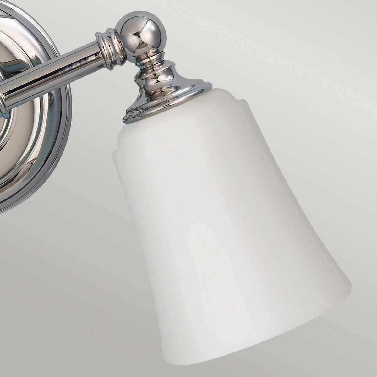 Feiss Huguenot Lake Polished Chrome Bathroom Wall Light Damaged Box