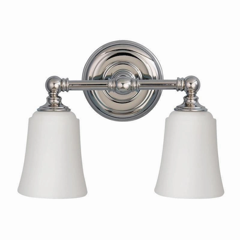 Feiss Huguenot Lake Polished Chrome Bathroom Wall Light Damaged Box vintage desk lamp