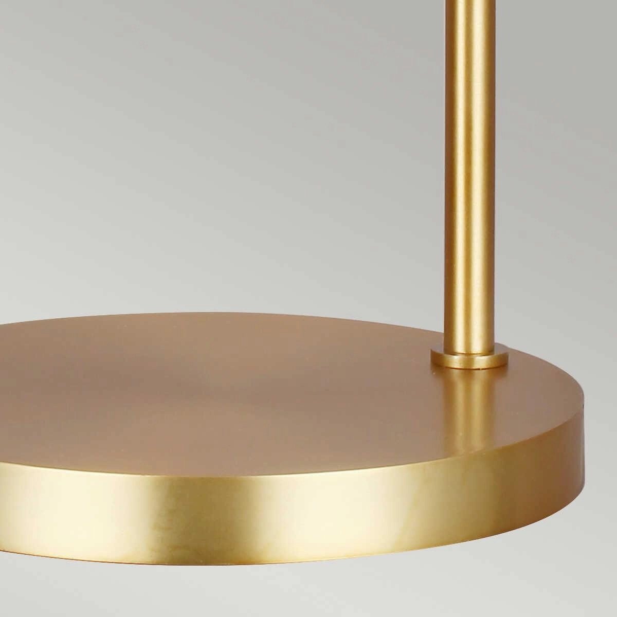 Feiss Joan 1 Light Black & Brass Traditional Table Lamp