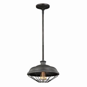 Feiss Lennex 1 Light Slated Grey Pendant Ceiling Light ambient ceiling fixture