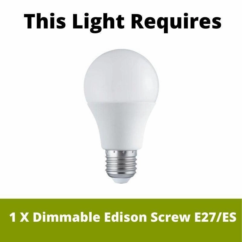 Feiss Livingston Gray & Nickel 1 Light Mini Ceiling Pendant