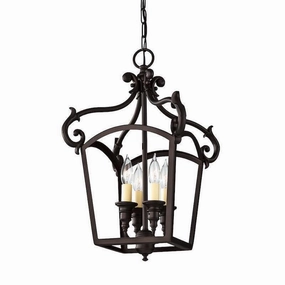 Feiss Luminary 4 Light Rubbed Bronze Ceiling Pendant white ceiling lamp