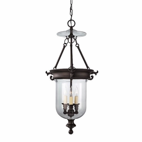 Feiss Luminary Rubbed Bronze Ceiling Lantern 3 Light white ceiling lamp