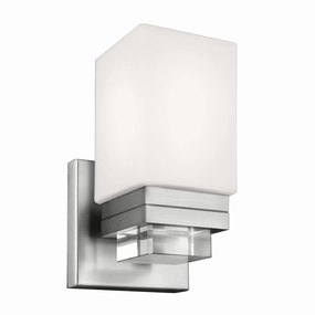 Feiss Maddison 1 Light Satin Nickel Bathroom Wall Light vintage desk lamp