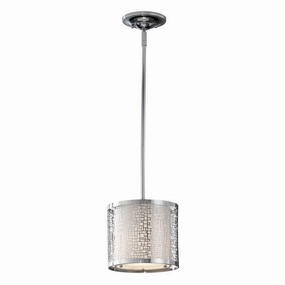 Feiss Mini Chrome Pendant Ceiling Light ambient ceiling fixture