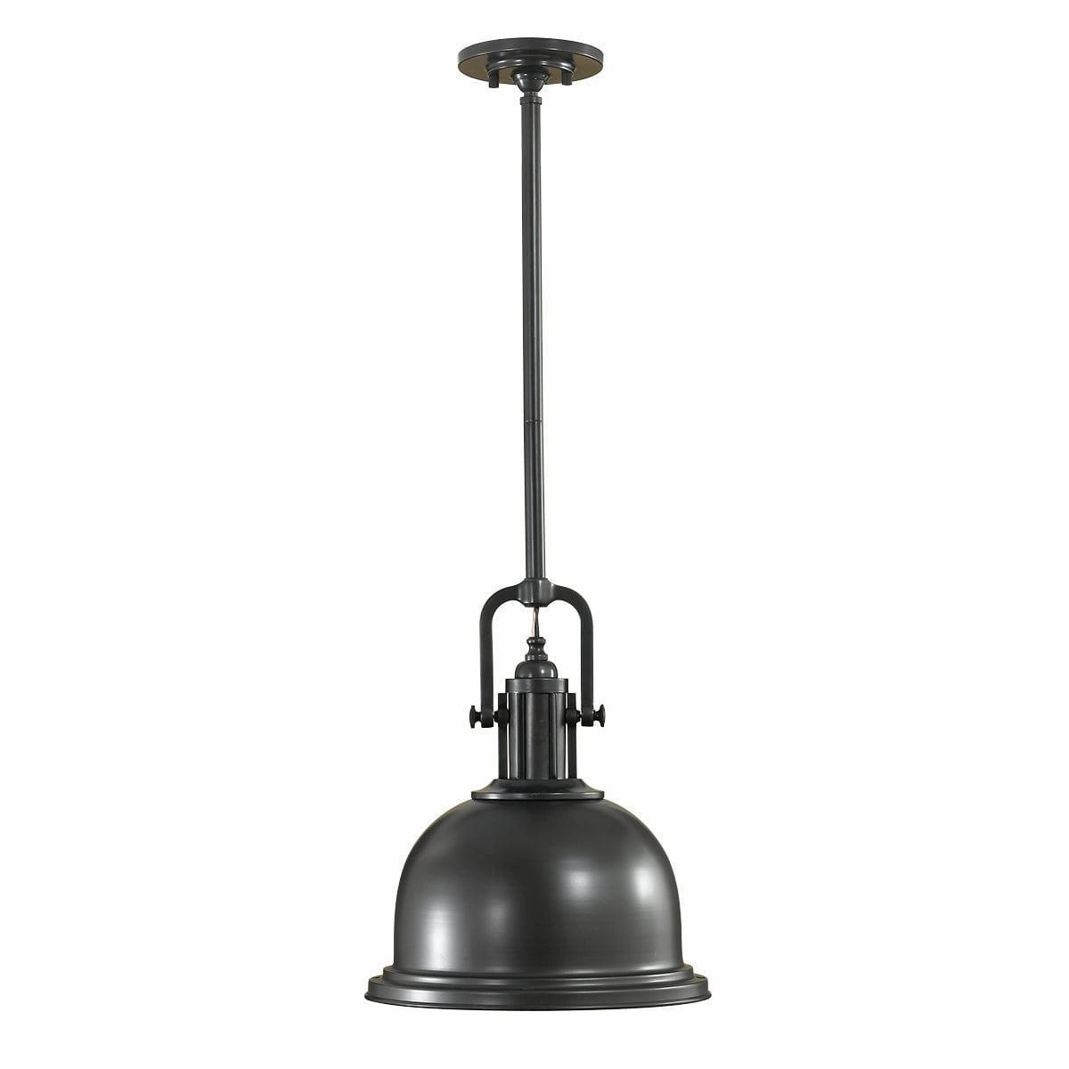 Feiss Parker 1 Light Pendant Bronze Ceiling Light ambient ceiling fixture