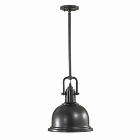 Feiss Parker 1 Light Pendant Bronze Ceiling Light ambient ceiling fixture