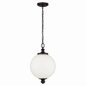 Feiss Parkman Bronze Large Pendant Ceiling white ceiling lamp