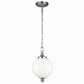 Feiss Parkman Nickel Small Ceiling Pendant Light ambient ceiling fixture