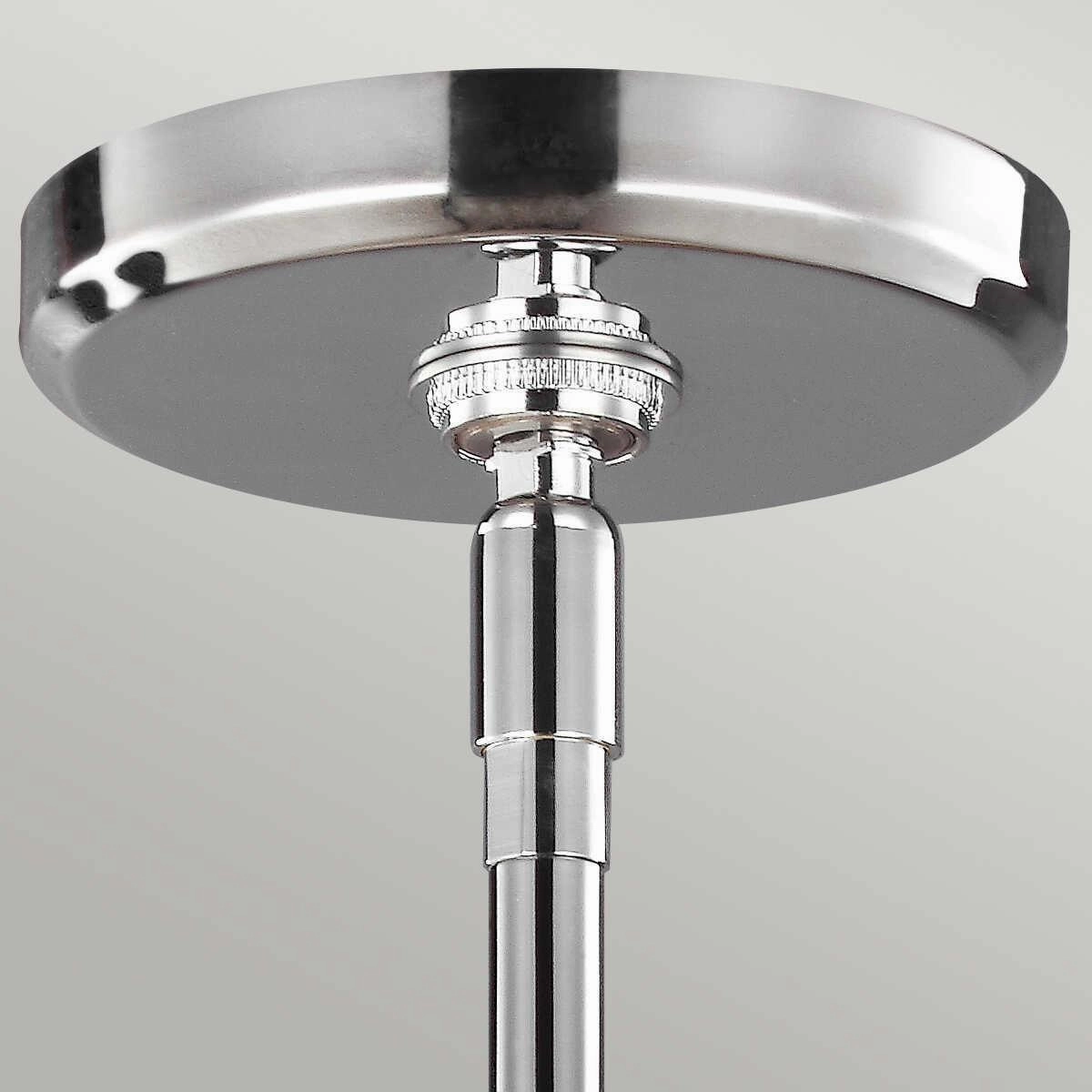 Feiss Paulson 3 Light Pendant Chrome Bathroom Ceiling Light